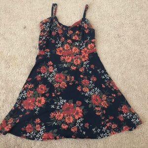 floral skater dress
